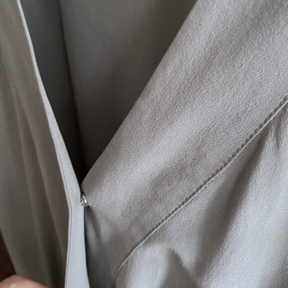 Aritzia Babaton Corbett 100% Silk Romper in gray - Picture 6 of 16